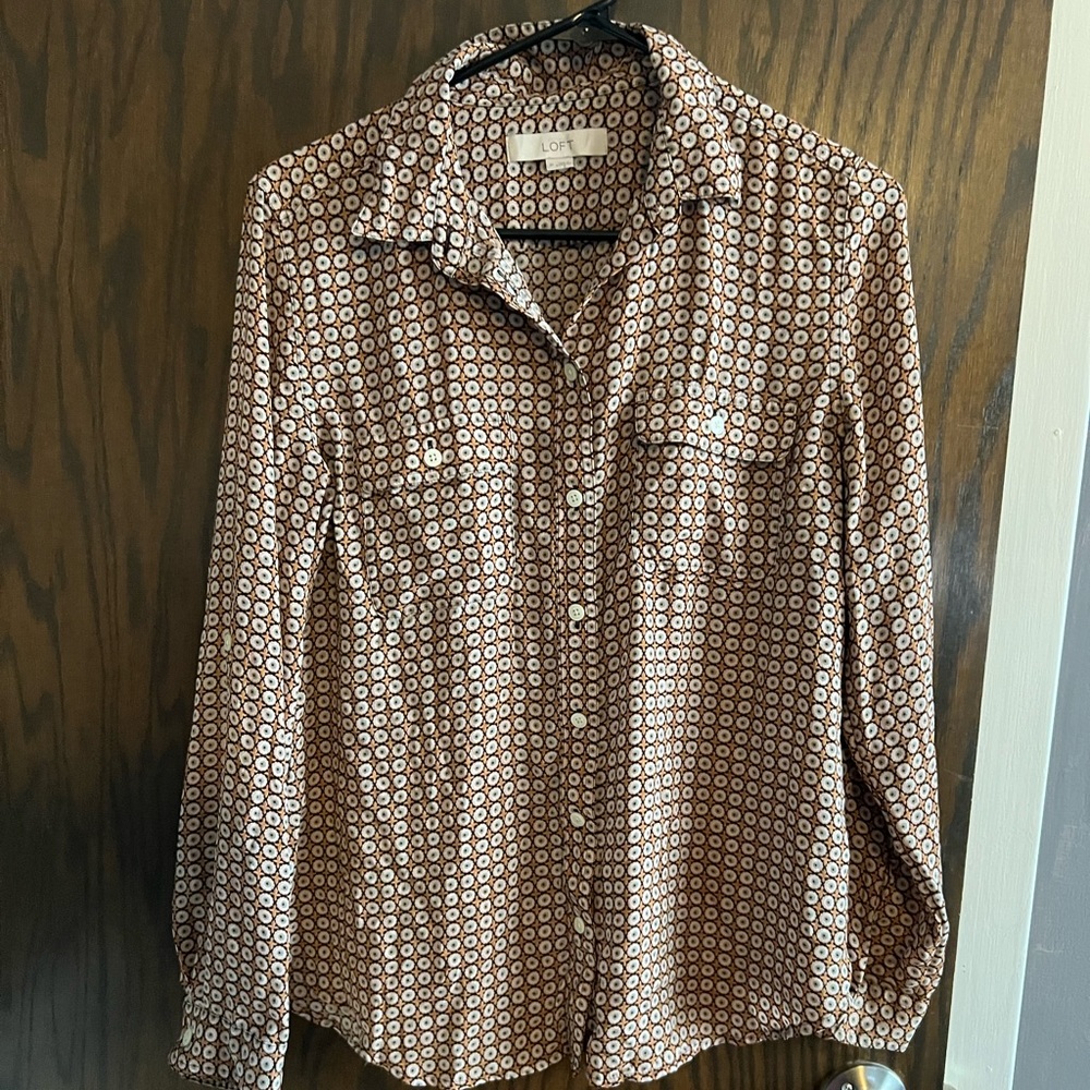 Loft Dress Shirt, M